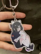 Llavero con anilla de colección de Anime clásico, personajes acrílicos, adornos de llavero, novedad