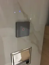 Glass-Panel Controler Remote-Switch Wall-Light Home Automation 1-2-3-Gang Standard 1-Way