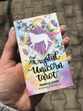 Cartas de Tarot de unicornio de cristal, guía, adivinación, Destino, Juego de mesa, 78 cartas/juegos
