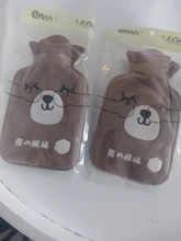 Bag Water-Bottle-Safe Hand Warm Portable Cute Cartoon for Women Explosion-Proof 300-Ml