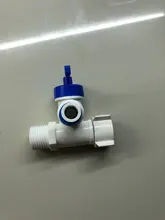 Ball-Valve Faucet Plastic Tap-Connector Water-Purifier Reverse-Osmosis Quick-Coupling