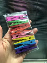 Clips de madera hechos en China, Clips de 25mm, 35mm, 45mm, 60mm y 72mm de Color, pinzas para fotos, pinza de ropa artesanal, Clips de decoración para escuela y oficina