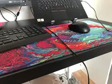 80x30cm XL Lockedge gran alfombrilla para ratón de Juegos de ordenador jugador alfombrilla para teclado y ratón Hyper Beast alfombrilla para ratón de escritorio para PC de escritorio