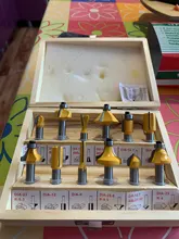 Router-Bit-Set Trimming Milling-Cutter Cutting LAVIE Straight Tungsten Carbide 8mm MC02006