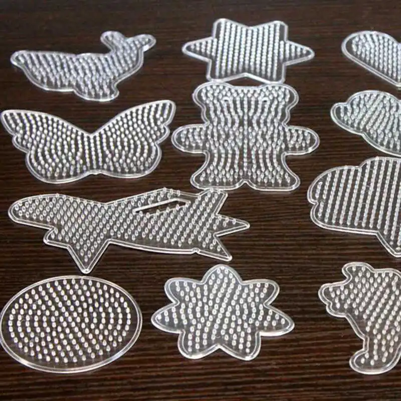 Set De 20 Tableros Y Cuentas Para Planchar 5 Mm – Incluye Patrones, Papel, Cuerdas Y Pinzas, Manualidad Creativa Para Niños Y Niñas