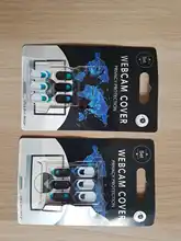 6 unids/set Ultra lente delgada, cubierta de WebCam, deslizante de obturador, cubierta de cámara de plástico para Ipad, teléfono, PC, portátil, pegatina de privacidad