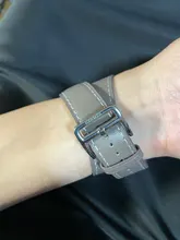 Correa de cuero genuino para Apple Watch, correa de cuero genuino para Apple Watch 6 Band 5 4 3 2 1, 44mm 40mm 42mm 38mm