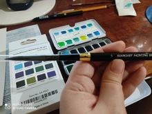 Uds.-pincel de pintura de pelo de ardilla, pinceles para pintar, pinceles para pintar, pinceles artísticos de acuarela para dibujar, suministros de arte