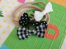 3 unids/lote lindo bebé diadema chica Nylon bandas para la cabeza turbante diademas para recién nacidos cintas para niños bebé accesorios para el pelo