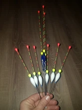 Flotador de pesca compuesto de plástico Nano, Bobbers, bola rodante, gran visibilidad, accesorios aparejos, 3 unids/lote