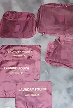 Packing Cubes Organizer-Bag Luggage High-Capacity Mesh Multifunctional 6pcs/Set Unisex