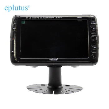 

Portable TV for car DVB-T2 Digital tuner Analog mini small auto television Eplutus EP 700T 7 inch USB AV