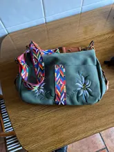 Bolso de tela abrasiva de alta calidad para mujer, bolsa de mano bordada a la moda, cruzado de diseñador, bolso de hombro multifunción
