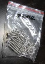 10/25 Uds CM M1.4 M1.6 M2 M2.5 M3 M4 M5 M6 A2 304 Acero inoxidable Phillips Ultra delgado superbajo de obleas planas la cabeza de tornillo