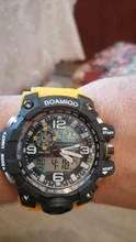 Relojes Deportivos para Hombre Relojes de Pulsera de Goma de Cuarzo para Nadar de Color Naranja, de Marca BOAMIGO, Reloj Impermeable Reloj Masculino