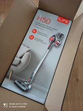 ILIFE-aspiradora de mano inalámbrica H50, succión de 10KPa, caja de polvo de 1.2L, electrodomésticos de limpieza de residuos, utensilio doméstico