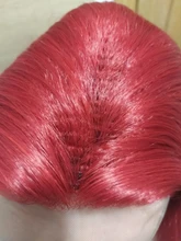 Wig Hair-Wigs Baby-Hair Lace-Front Natural Synthetic X-TRESS Red-Color Straight Free-Part