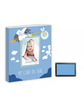 

▷ My baby book with tampon for footprints of feet and hands