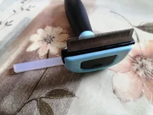 Peines para quitar el pelo de perros y gatos, herramientas de aseo, recortadora desmontable, accesorio, peines, suministros, Furmins