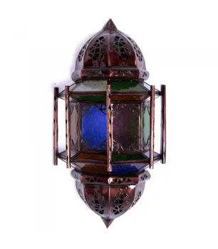

Apply Openwork Glass - Bars - Multicolor - 37 cm