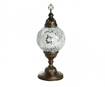 

0915 table lamp Morocco White