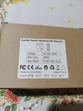 Módulo de relé wifi+RF de enchufe con control remoto para persianas, Módulo de control de persianas y cortinas motorizadas, para Smart Life, Tuya, Alexa y Google Home