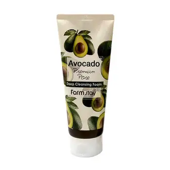 

Face foam farmstay avocado premium pore Deep Cleansing Foam