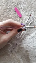 Juego de Herramientas de manicura, trazador de líneas de pintura, brochas de dibujo de flores, lápiz para dibujar pétalos, Gel UV para arte de uñas superior redondo de Metal, 3 uds.