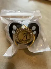 Letras iniciales de nombre de silicona para niños recién nacidos, chupete de ortodoncia, tetina, Sostenedor para chupete de bebé