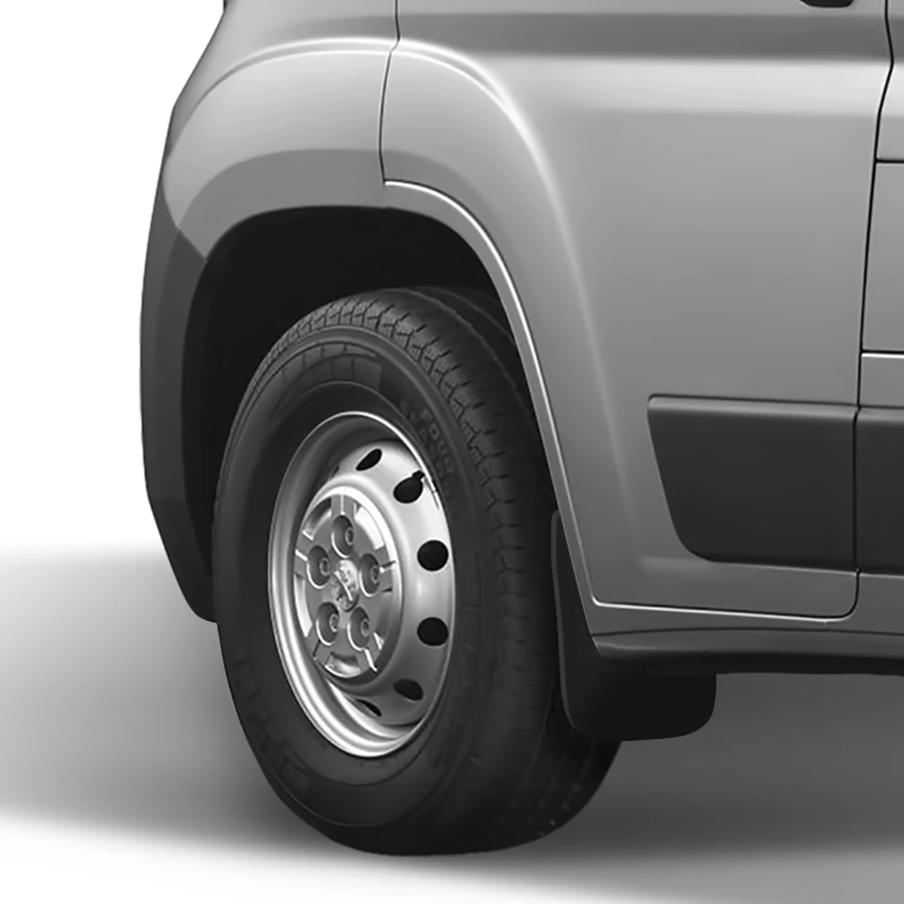 Брызговики передние для PEUGEOT Boxer 2006->(с расширителем арок),(optimum) в к
