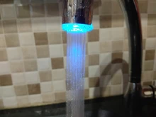 Taps-Accessory Led-Faucet-Light Temperature-Sensor Bathroom-Faucets Water-Glow New 3-Color