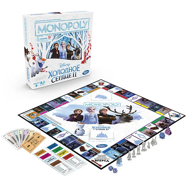 Настольная игра Hasbro Gaming "Монополия" Холодное Сердце