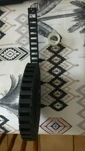 Cable de cadena de arrastre con conectores de extremos, herramientas de maquina enrutadora CNC, 10x20mm, 10x20mm, L1000mm