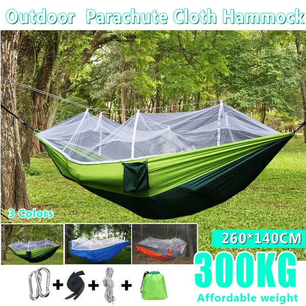 12 Person Portable Outdoor Camping Hammock With Mosquito Net High Tent