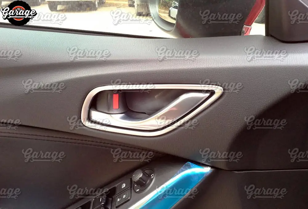 Накладки на дверные ручки для Mazda 6 2013- ABS пластик литье 1 комплект/4 шт. украшения для автомобиля