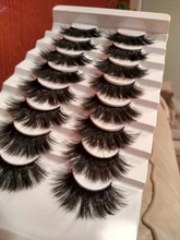 Makeup-Tools False-Eyelashes Eyes-Extension Mink Fluffy Natural Wispies Handmade 1-Box