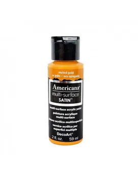 

ACRYLIC AMERICAN MULTI SURFACE SATIN 59 ML OCHRE DA-516