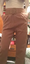 Pantalones ceñidos informales para mujer, pantalón de negocios, elegante, con cremallera falsa, retro, colores lisos, P575