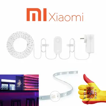 

Yeelight-led strip lights 2 meters, RGB, 110V, 220V, Wifi, AMAZON ALEXA GOOGLE APPLE HOME KIT XIAOMI SMART