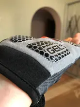 Guantes antideslizantes de silicona para ciclismo, para hombre y mujer, de medio dedo, transpirables, para deportes de choque, D40