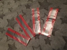 Bandas reflectantes de advertencia para ciclismo, pulsera reflectante para brazos, banda para bicicleta, pantalones, cinta deportiva para pierna, alerta de seguridad para bicicleta, 1 ud.