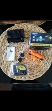 Alarma de sonido para motocicleta, bloqueo de freno de disco para motocicleta, 110db, fuerte, de seguridad, resistente al agua, con cuerda de recordatorio