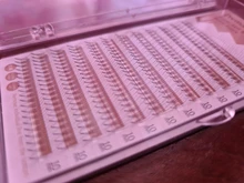 GAHAMACA-Extensión y volumen de pestañas prefabricadas en Rusia, pestañas individuales de visón curvado 2D/3D/4D/5D/6D