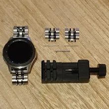 Correa de acero inoxidable para reloj Samsung Galaxy Watch 3, 22mm, 20mm, 41, 45mm, Gear S3, 46mm, 42mm
