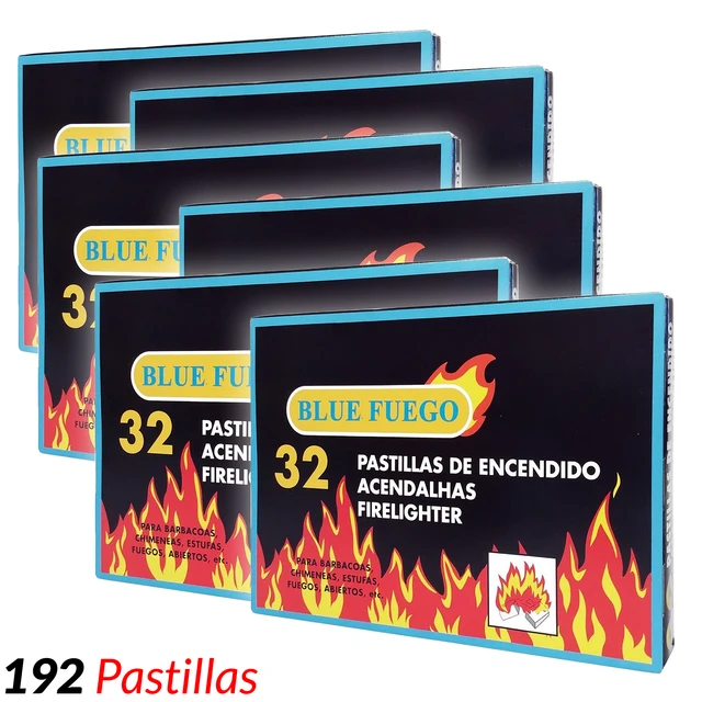 32–384 Kék Tűz Gyújtóabletták A Grillezéshez Nyitott Kályhák - Image 2