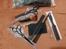 Kits de peluquería, juego de tijeras de peluquero, cortador de pelo, tijeras de corte de pelo, peine, Clips, accesorios de peluquería, 4/10/11/12 Uds.