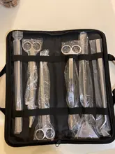 6 unids/set acuario Kit de herramientas pinzas tijeras de acero inoxidable Herramientas de limpieza de plantas acuáticas tanque de pescados del acuario Accesorios