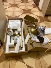 Shower-Faucet-Set Handshower Wall-Mount Brass Bathroom Rozin Antique Tap Dual-Handle