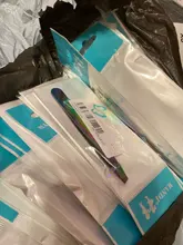 Pinzas para cejas de ángulo inclinado, depilación facial de acero inoxidable, cortador de cejas, Clip de pestañas, herramienta de maquillaje de belleza cosmética, 1 ud.