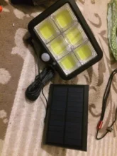 Solar-Light Motion-Sensor Waterproof Outdoor 150 LED PIR with 4m-Wire